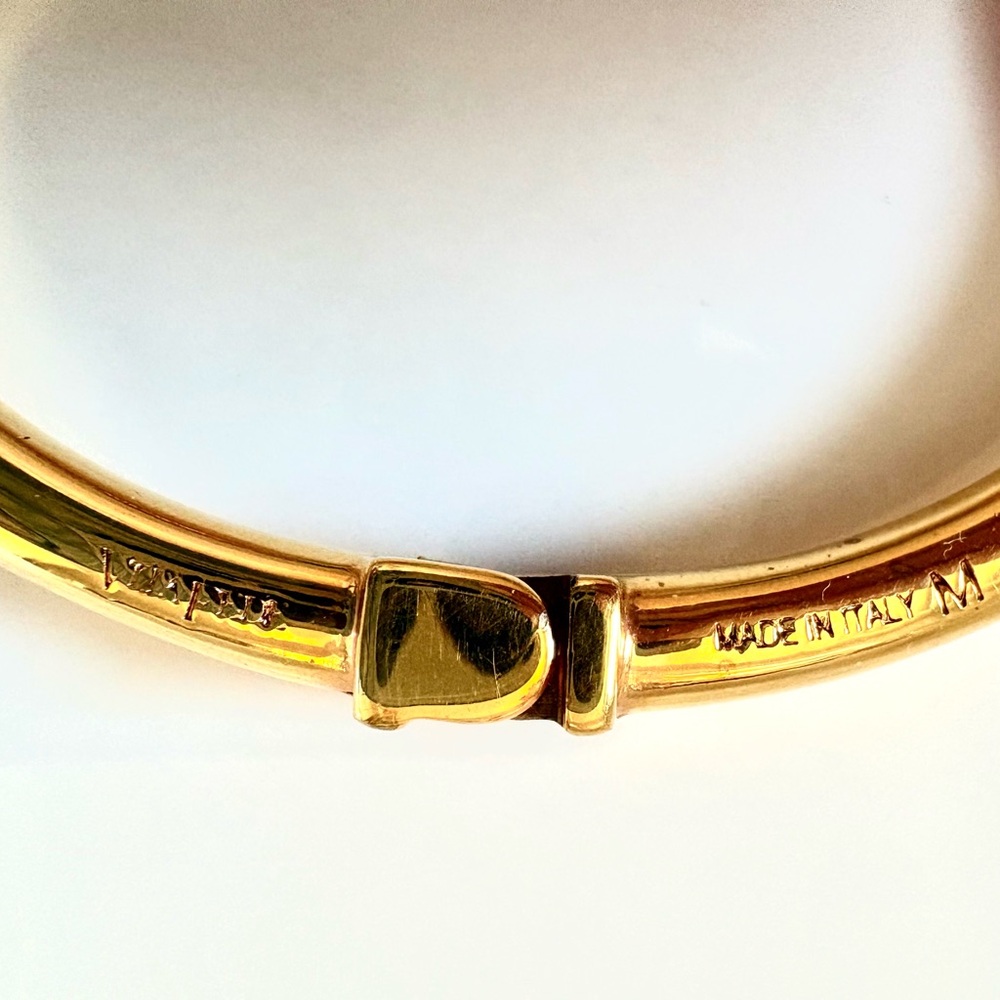 Vita Fede Made in Italy Malachite Hinged Bracelet - Picture 3 of 5